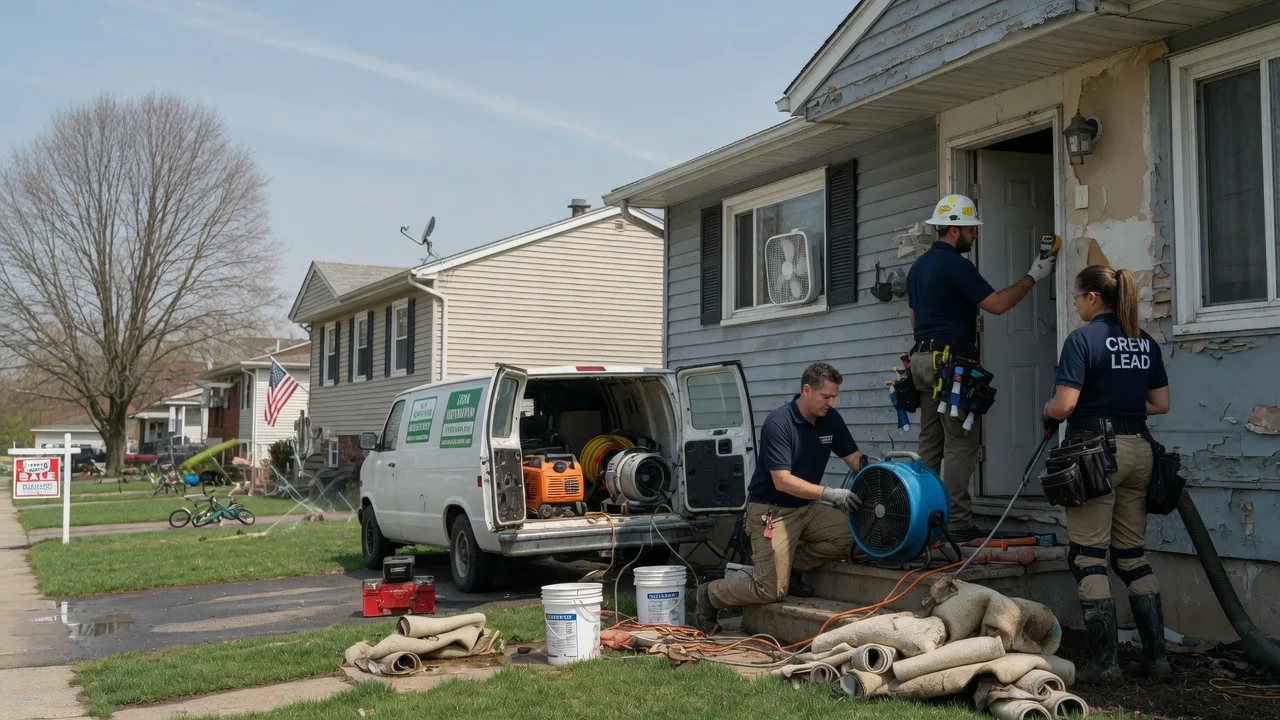Flood Cleanup in North Canton, OH near me